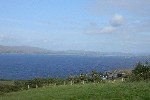 Superb sea views from the property.